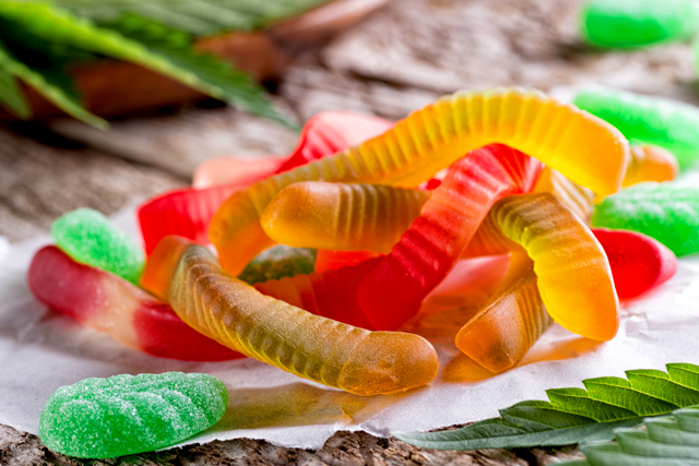 gummy worm cannabis edibles 