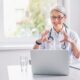 talking to a doctor online to get a semaglutide prescription