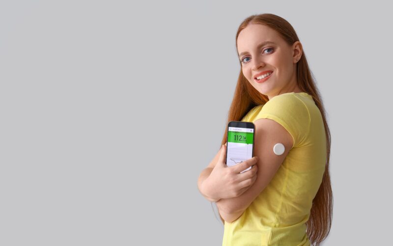 woman happy because of cgm