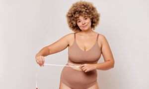 woman taking tirzepatide for weight loss