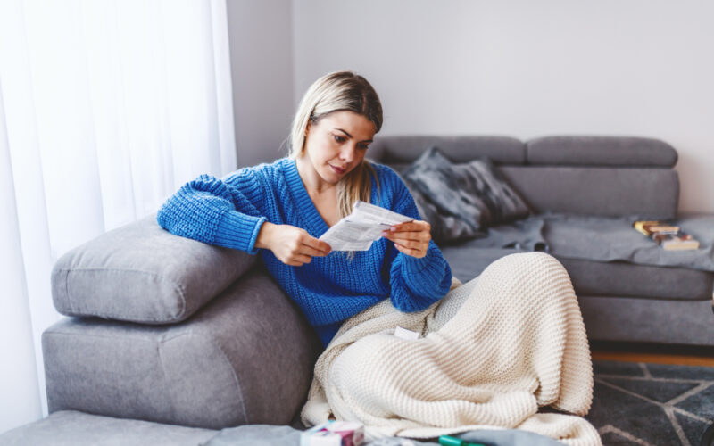 woman learning about tirzepatide side effects