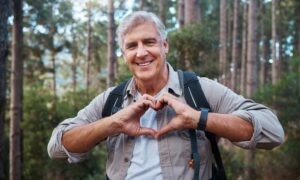 man exercising healthy using semaglutide for heart health