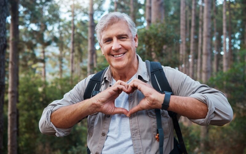 man exercising healthy using semaglutide for heart health