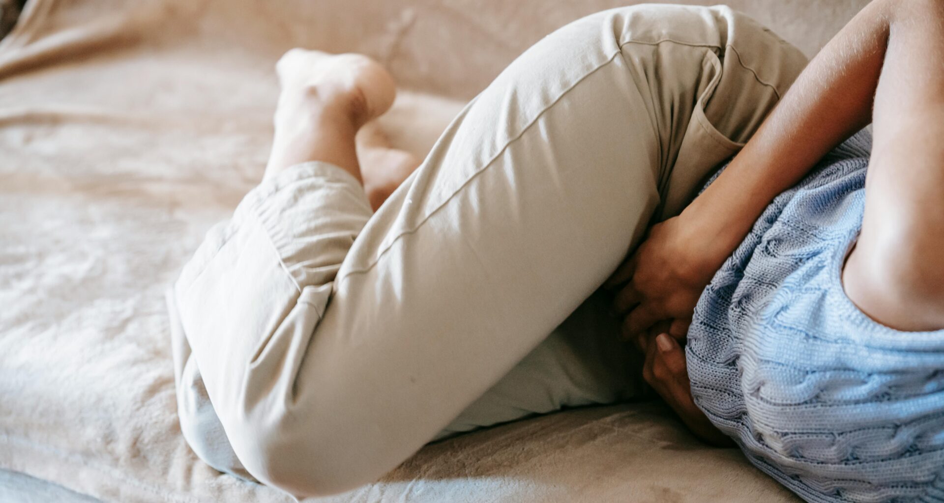 woman with diarrhea from semaglutide