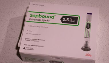 Zepbound box with injection pen inside