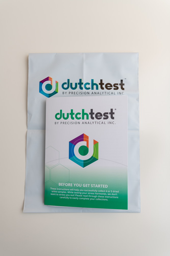 Dutch test packaging laid on table