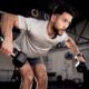 man working out using sermorelin for aging and muscle growth