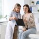 Professional doctor working with patient in hospital talking about DHEA