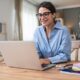 Heally Telemedicine. Young woman doctor working at home office, private general practitioner, healthcare and medical female worker using laptop computer for contact with senior patients Helping people online