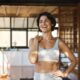 Happy woman proud of herself for exercising and following Zepbound Timeline.