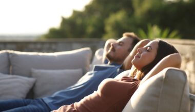 Man and Woman Laying Down Considering, Does Wegovy Change Your Appetite Permanently, Or Only While You’re Taking It