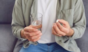 Patient taking their medication. Trying out semaglutide in oral form