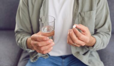 Patient taking their medication. Trying out semaglutide in oral form