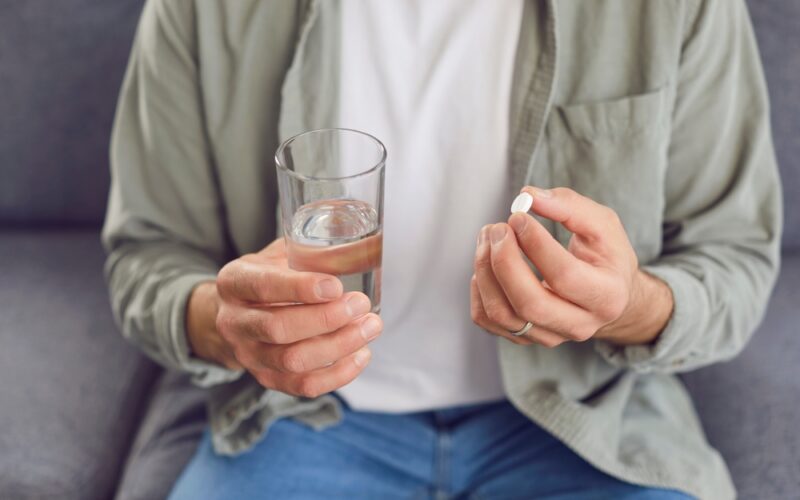 Patient taking their medication. Trying out semaglutide in oral form