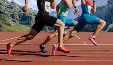 A group of athletes running. They are elite athletes that know benefit from sermorelin.