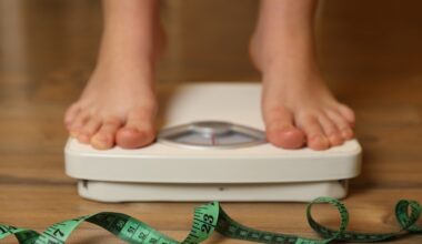 A person weighing themselves after what is saxenda and trying it for weight loss.