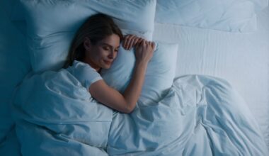 After using B12 injections, a comfortable woman sleeps better and wakes up feeling more rested and energized.
